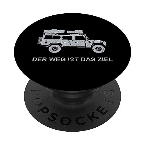 Defender 110 Offroad - Tienda de campaña para techo de coche (4 x 4) PopSockets PopGrip Intercambiable