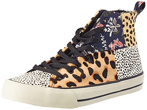 Desigual Shoes_Beta_Animal, Zapatillas Mujer, marrón, 39 EU