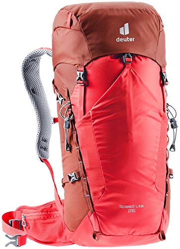 Deuter Speed Lite 26 Mochila de Senderismo, Unisex, Chili-Lava, 26 L