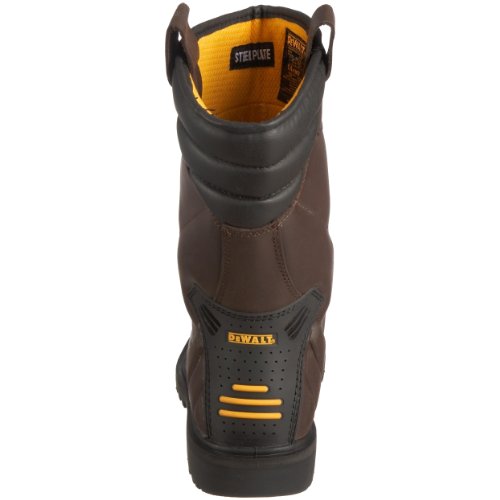 DEWALT DWF-50071-121-9 - Botas de cuero para hombre, color marrón, talla 43 EU / 9 UK