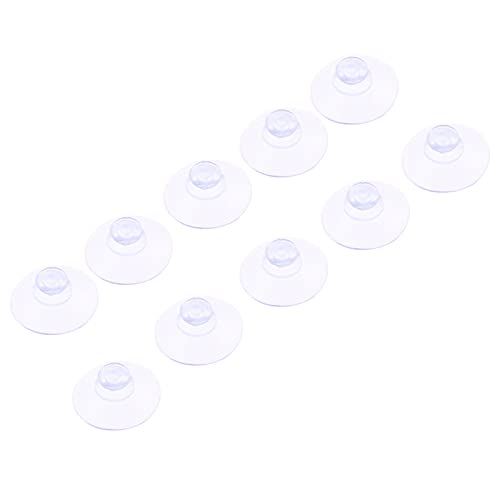 DIMENXONG 100 unids 20 mm Clear Sucker Ventosa Succionar Mushroom Sucker Pads Gancho Percha para la Cocina Cocina Cuarto de baño Doll Juguete Frigorífico Vidrio