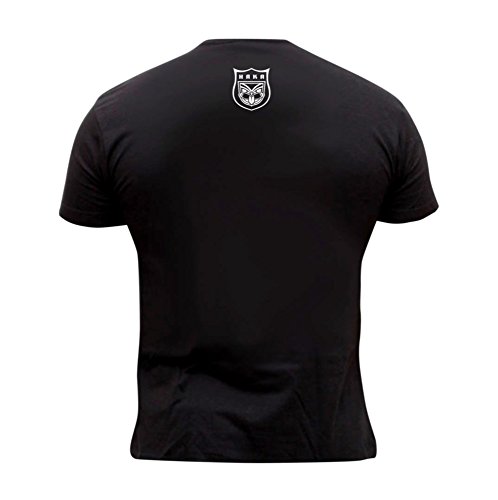 Dirty Ray Rugby New Zealand All Black Camiseta Hombre KRB2 (L)