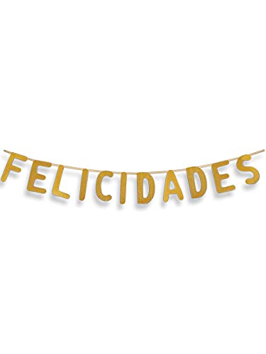 DISBACANAL Guirnalda Felicidades - Plata