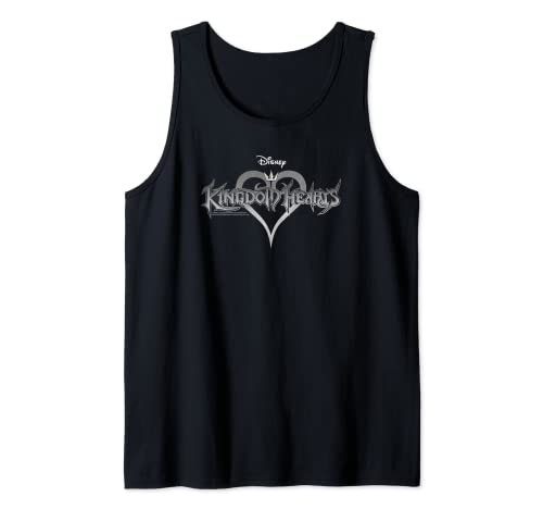 Disney Kingdom Hearts Silver Logo Camiseta sin Mangas