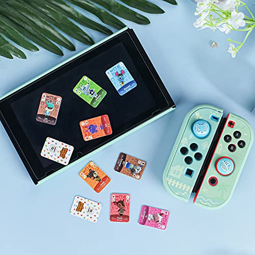 DLseego ACNH - 30 Tarjetas de Aldeano de Personajes Raros para Animal Crossing, Nuevos Horizontes, Tarjeta para Switch/Switch Lite, Wii U y 3DS con Estuche de Almacenamiento (serie 25-48)