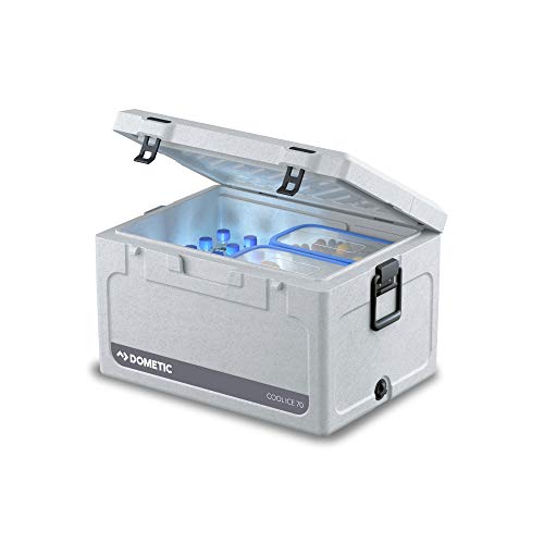 Dometic 9600000543 coolice Ci 70 pasivo de Nevera portátil, Mini de frigorífico, Ideal para Pesca y Caza, Caja de Hielo en Heavy-Duty de Calidad, Capacidad 71 L