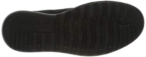 ECCO Byway Black Savanna, Zapatillas Hombre, Negro, 45 EU