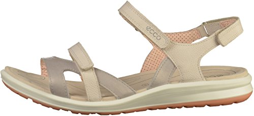 ECCO CRUISEII, Sandalias de Senderismo Mujer, Plateado (Silver Grey/Gravel/Rose Dust 50862), 41 EU