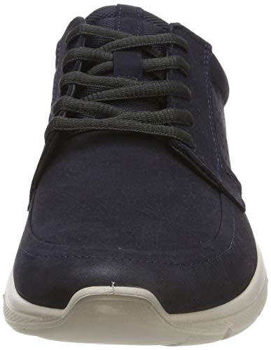 ECCO Irving 511704, Zapatillas Hombre, Azul (Navy 2058), 49 EU