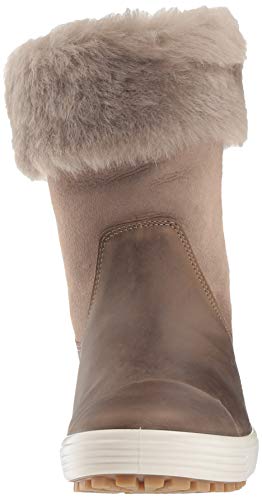 ECCO Womens Soft 7 TRED Boot, Botas Altas. Mujer, Marrón (Navajo Brown Moon Rock 57511), 38 EU