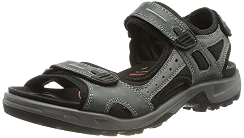 ECCO Yucatan M Sandal, Sandalias Hombre, Azul (Marine), 50 EU