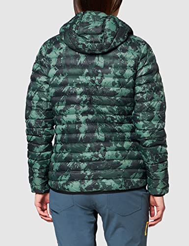 Eider Venosc Hood W - Chaqueta de plumas para mujer, Mujer, EIV4866, dark green_camo print, large