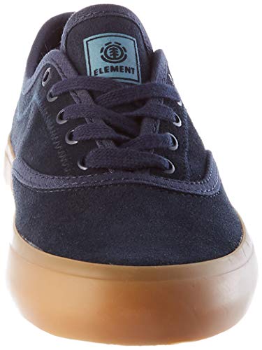 Element PASSIPH Suede, Zapatilla de Deporte Hombre, Azul (Navy), 43 EU