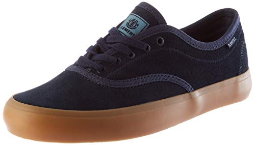 Element PASSIPH Suede, Zapatilla de Deporte Hombre, Azul (Navy), 43 EU