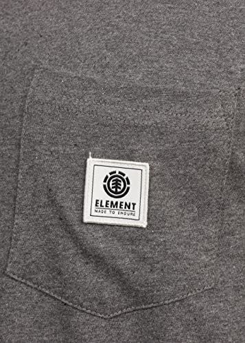 ElementBasic Label - Camiseta - Hombre - M - Gris