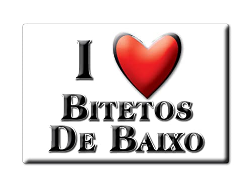 Enjoymagnets BITETOS DE BAIXO (P) Souvenir IMANES DE Nevera Portugal Porto IMAN Fridge Magnet Corazon I Love