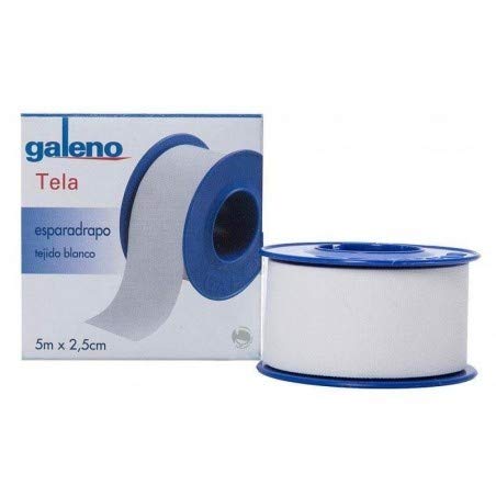 Esp Galeno Tela Blanco 2,5Cmx5M