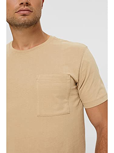 Esprit 081ee2k309 Camiseta, 270/Beige, M para Hombre