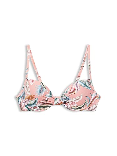 Esprit Malibu Beach RCS Push up Bra Bikini, Salmon 3, 85B para Mujer