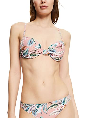 Esprit Malibu Beach RCS Push up Bra Bikini, Salmon 3, 85B para Mujer