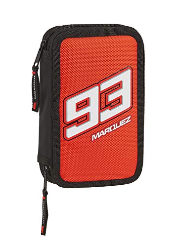 Estuche Escolar con 28 Útiles Incluidos de Marc Márquez, 125x40x195mm