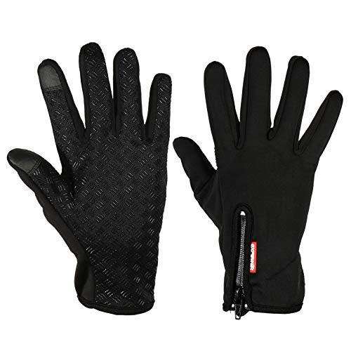 EXTSUD Guantes de Pantalla Táctil Guantes Deportivos de Ciclismo Guantes de Invierno con Diseño Antideslizante