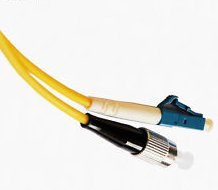 FC a LC de fibra óptica Patch Cable – 5 M/16.4 ft – solo modo – Adaptador – calidad comercial