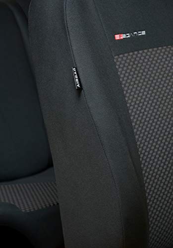 Fiat Ducato - Fundas de asiento a medida, ajuste perfecto, fundas protectoras de asiento de terciopelo + acolchado de punto, decoración para coche (Ducato II 7 p3)