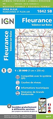 Fleurance / Valence-sur-Baise (2017) (Top 25 & série bleue - Carte de randonnée)