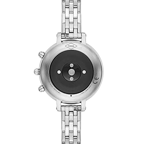 Fossil HR Collider Smartwatch híbrido con frecuencia cardíaca y seguimiento del sueño con estadísticas detalladas de tu bienestar, para mujer, Plata/Oro (Bicolor)