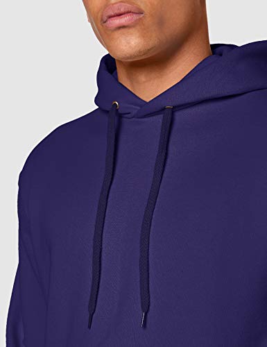 Fruit of the Loom SS026M, Sudadera con capucha Para Hombre, Morado (Purple), Medium