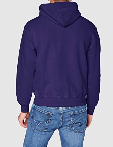 Fruit of the Loom SS026M, Sudadera con capucha Para Hombre, Morado (Purple), Medium