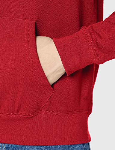 Fruit of the Loom SS056M Capucha, Rojo (Red), Medium para Hombre