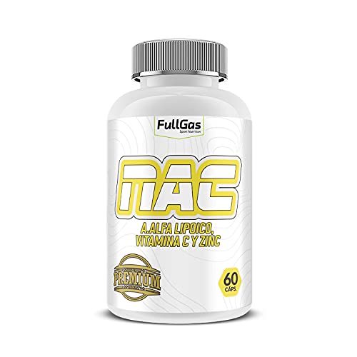 FullGas - DETOX (NAC+A.LIPOICO+VIT.C) 60 cáps