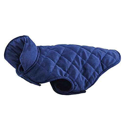 FUNAT Ropa de Abrigo para Perros en Terciopelo, Ropa para Perros para Otoño e Invierno, Caliente Chaqueta para Mascotas, Chaleco de Felpa Engrosada para Perros Medianos y Pequeños