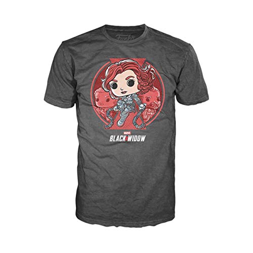 Funko Marvel Collector Corps Subscription Box, Black Widow Theme, May 2020, XL T-Shirt, Multicolor