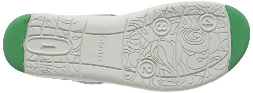 Ganter Gina-g, Sandalia con Pulsera Mujer, Gris (Grey 6000), 44 EU