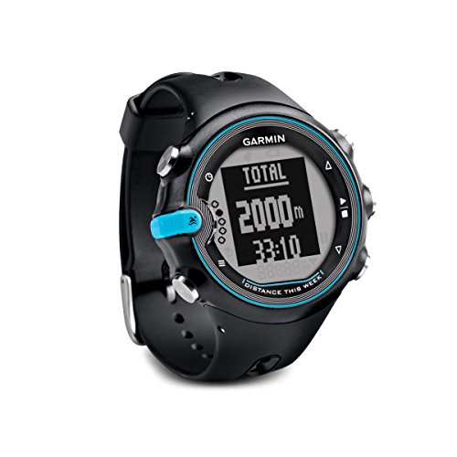 Garmin Swim - Reloj deportivo unisex, con correa de plástico, color negro / azul