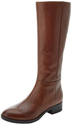 Geox D FELICITY D Botas Altas Mujer, Marrón (Brown C0013), 38 EU