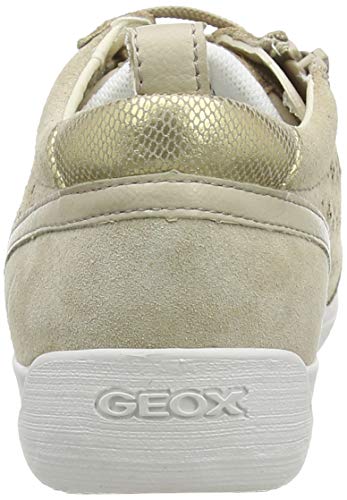 Geox D Myria D, Zapatillas Mujer, Beige (Lt Taupe C6738), 41 EU