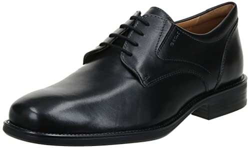 Geox U FEDERICO V Oxford Hombre, Negro (Black), 43.5 EU