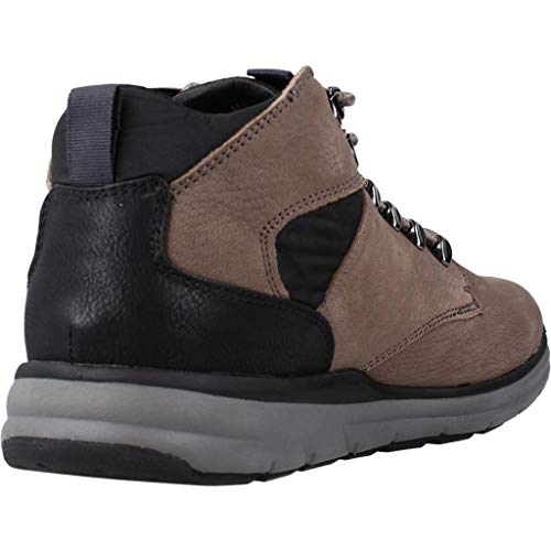 Geox U HALLSON A Botas Chukka Hombre, Gris (Stone C9007), 44 EU