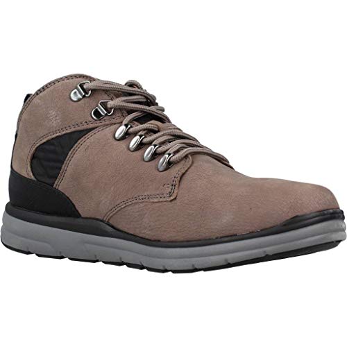 Geox U HALLSON A Botas Chukka Hombre, Gris (Stone C9007), 44 EU