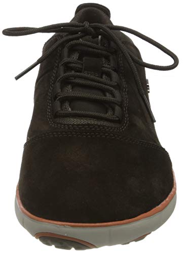 Geox U NEBULA C Zapatillas Hombre, Marrón (Dk Coffee), 43 EU