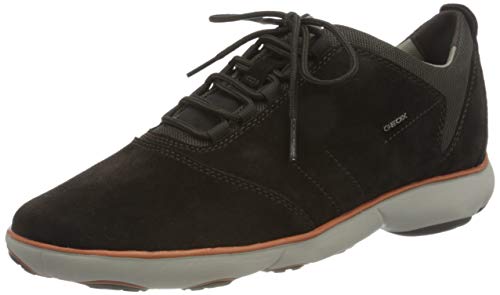 Geox U NEBULA C Zapatillas Hombre, Marrón (Dk Coffee), 43 EU