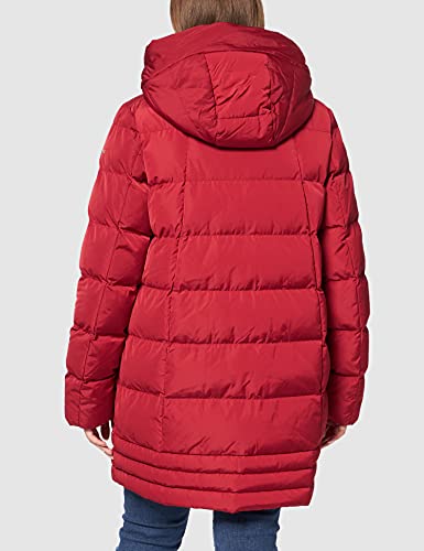 Geox W BACKSIE Chaqueta Mujer, Rojo (Red Dahlia), 52