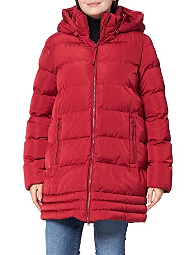 Geox W BACKSIE Chaqueta Mujer, Rojo (Red Dahlia), 52