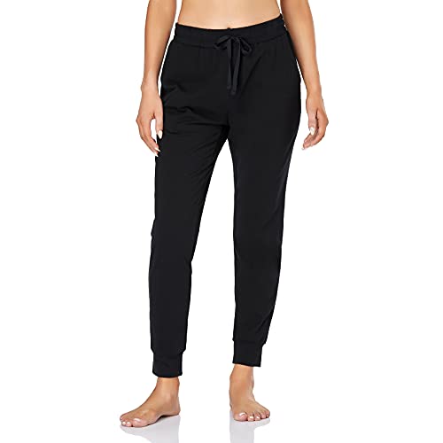 GIMDUMASA Mujer Pantalones Jogging con Bolsillos Elastica Cintura Alta Comodo Llanura Largos Pantalón Deportiva Jogger Pants Sweatpants Casual Ropa de Casa