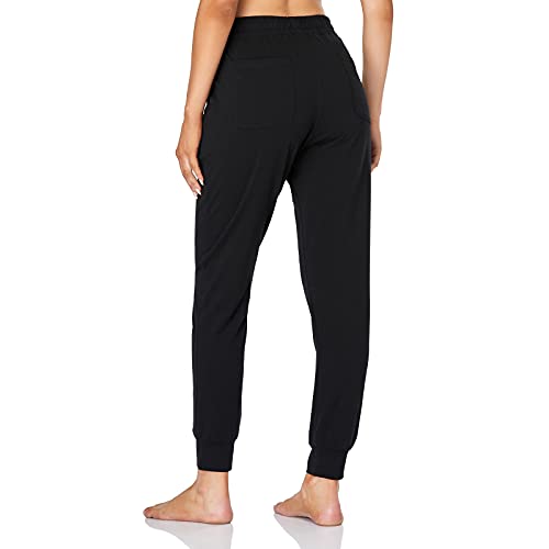 GIMDUMASA Mujer Pantalones Jogging con Bolsillos Elastica Cintura Alta Comodo Llanura Largos Pantalón Deportiva Jogger Pants Sweatpants Casual Ropa de Casa