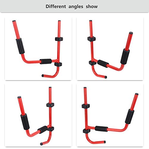 GOTOTOP Estante de Almacenamiento de Kayak Plegable Soporte de Pared para Kayak Carga 80 kg